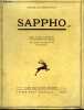 Sappho Collection Maitre de Littératures. Larnac Jean et Salmon Robert