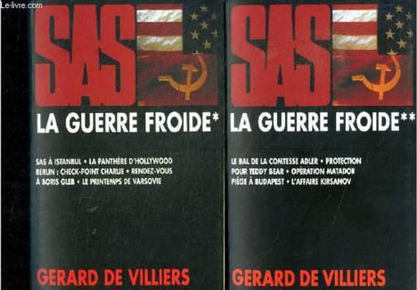 SAS - La Guerre froide : 2 volumes, tome 1 + tome 2 - sas a istanbul, la panthere d'hollywood, berlin: check point charlie, rendez vous a boris gleb, ...