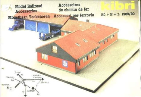 Kibri catalogue - model railroad - accessoires de chemin de fer- accessori per ferrovia - accessories, modelbaan,. COLLECTIF