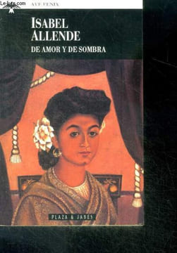 De Amor Y De Sombra. Isabel Allende