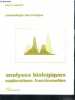 Semiologie biochimique - Analyse biologiques explorations fonctionnelles. Louisot pierre