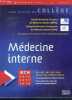 Medecine interne IECN 2016 2017 2018 - le referentiel le cours, ue1 ue3 ue6 ue7 ue8: tous les items de medecine interne, ouvrgae officiel de medecine ...