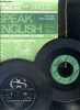 Speak english - mon cours d'anglais sur disque - collection andre ballandras - textes des lecons et chansons, serie verte 6e - 13 disques : 1 manquant ...
