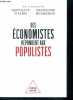 Des economistes repondent aux populistes. Hippolyte D'ALBIS, Françoise Benhamou