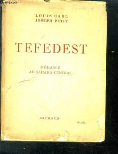 Tefedest - meharee au sahara central - collection les clefs de l'aventure N°3