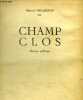 Champ clos - roman policier. DULAUNOY MARCEL