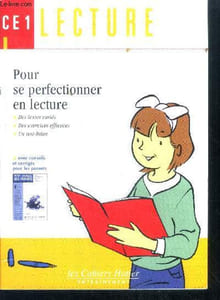 Lecture CE1 - Pour se perfectionner en lecture avec jim le criquet, des textes varies, des exercices efficaces, un test bilan, conseils et corriges par les parents- collection les cahiers hatier entrainement