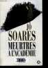 Meurtres a l'academie - roman. Soares jo, rosso francois (traduction)