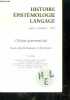 Histoire epistemologie langage - tome 5, fascicule 1 - 1983- l'ellipse grammaticale, etudes epistemologiques et historiques. FUCHS C., BARTLETT- ...