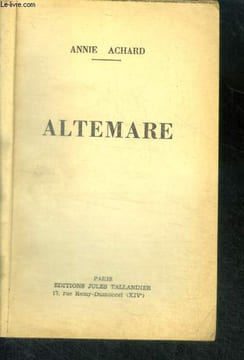 ALTEMARE - Collection Pervenche N°234. ACHARD Annie