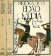 HISTORIA DE LA EDAD MEDIA, 2 TOMOS. LACARRA Y DE MIGUEL JOSE M.a, REGLA CAMPISTOL J.