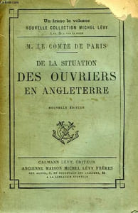 DE LA SITUATION DES OUVRIERS EN ANGLETERRE