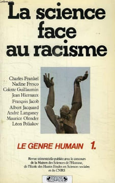 LE GENRE HUMAIN, 1, LA SCIENCE FACE AU RACISME. COLLECTIF
