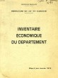 INVENTAIRE ECONOMIQUE DU DEPARTEMENT DE LOT-ET-GARONNE. COLLECTIF