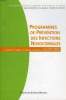 PROGRAMMES DE PREVENTION DES INFECTIONS NOSOCOMIALES. COLLECTIF