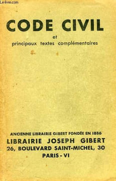 CODE CIVIL, ET PRINCIPAUX TEXTES COMPLEMENTAIRES. COLLECTIF