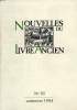 NOUVELLES DU LIVRE ANCIEN, N&deg; 80, AUTOMNE 1994. COLLECTIF
