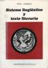 SISTEMA LINGUISTICO Y TEXTO LITERARIO. LAMIQUIZ VIDAL