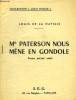 Mr PATERSON NOUS MENE EN GONDOLE. LA HATTAIS LOUIS DE