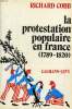 LA PROTESTATION POPULAIRE EN FRANCE (1789-1820). COBB RICHARD