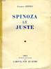SPINOZA LE JUSTE. RENNES JACQUES