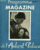 PROGRAMME MAGAZINE DE L'AUBERT PALACE, L'IDIOT. COLLECTIF