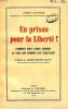 EN PRISON POUR LA LIBERTE !, COMMENT NOUS AVONS CONQUIS LE VOTE DES FEMMES AUX ETATS-UNIS. STEVENS DORIS