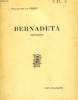 BERNADETTE, POEME PASTORAL. GERDE PHILADELPHE DE