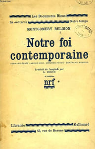 NOTRE FOI CONTEMPORAINE