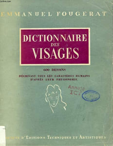 DICTIONNAIRE DES VISAGES