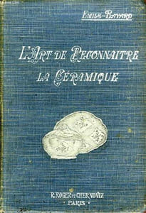 L'ART DE RECONNAITRE LA CERAMIQUE FRANCAISE ET ETRANGERE