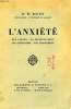 L'ANXIETE. BOVEN Dr W.