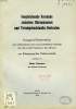 VERGLEICHENDE VERSUCHE ZWISCHEN CHROMANONEN UND TETRAHYDROCHINOLIN-DERIVATEN (INAUGURAL-DISSERTATION). KRAMER HANS