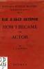 HOW I BECAME AN ACTOR. KOUPRIN A. E., By P. BONDAR