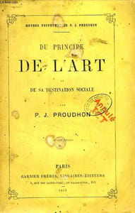 DU PRINCIPE DE L'ART ET DE SA DESTINATION SOCIALE