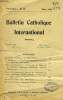 BULLETIN CATHOLIQUE INTERNATIONAL, VIe ANNEE, N° 59, MARS 1931. COLLECTIF