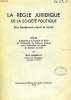 LA REGLE JURIDIQUE DE LA SOCIETE POLITIQUE, SON FONDEMENT MORAL ET SOCIAL (THESE). DARBELLAY JEAN