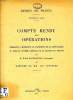 BANQUE DE FRANCE, EXERCICE 1950, COMPTE RENDU DES OPERATIONS. BAUMGARTNER WILFRID & ALII