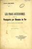 LES FRAIS ACCESSOIRES DANS LES TRANSPORTS PAR CHEMINS DE FER (ARRETE MINISTERIEL DU 27 OCTOBRE 1900). BOUISSOU ARMAND