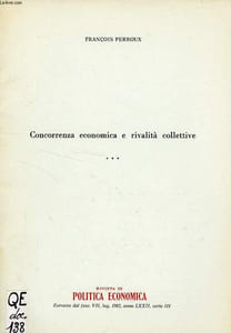 CONCORRENZA ECONOMICA E RIVALITA COLLETTIVE