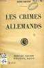 LES CRIMES ALLEMANDS. MRTIN HENRI