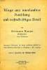 KLAGE AUS UNERLAUBTER HANDLUNG UN RECHTSKRASTIGES URTEIL (INAUGURAL-DISSERTATION). KAUPS HERMANN