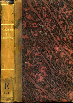 LE LIVRE DU CHRETIEN / L'ESPRIT DU LIVRE DE L'IMITATION DE JESUS-CHRIST. TRICALET M.
