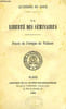 LA LIBERTE DES SEMINAIRES. COLLECTIF