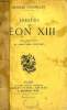ERREURS DE LEON XIII DANS L'ENCYCLIQUE 'DE CONDITIONE OPIFICUM'. CHARPILLET CHARLES