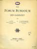 DAS FORUM ROMANUM DER KAISERZEIT. LEVY L., LUCKENBACH H.