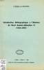INTRODUCTION BIBLIOGRAPHIQUE A L'HISTOIRE DU DROIT SUMERO-AKKADIEN II (1939-1955). BOYER G.