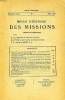 REVUE D'HISTOIRE DES MISSIONS, 12e ANNEE, N° 1, MARS 1935. COLLECTIF