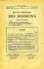 REVUE D'HISTOIRE DES MISSIONS, 14e ANNEE, N° 3, SEPT. 1937. COLLECTIF