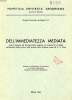 DELL'IMMEDIATEZZA MEDIATA, ANALISI LETTERARIA DEL CONCETTO DELLA RELIGIONE NEL MANOSCRITTO DI HEGEL NELL'EDIZIONE DELLE LEZIONI SULLA FILOSOFIA DELLA ...